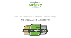 Desktop Screenshot of lendingtreeuniversity.com